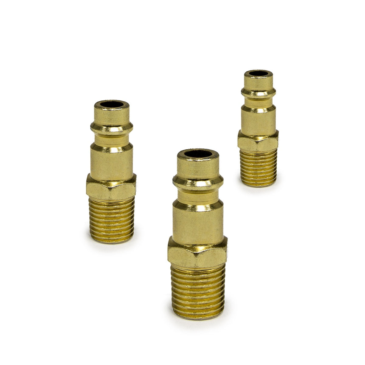 Wolf Uni Hi-Flow 1/4'' BSP Male Adaptors - Pack of 3