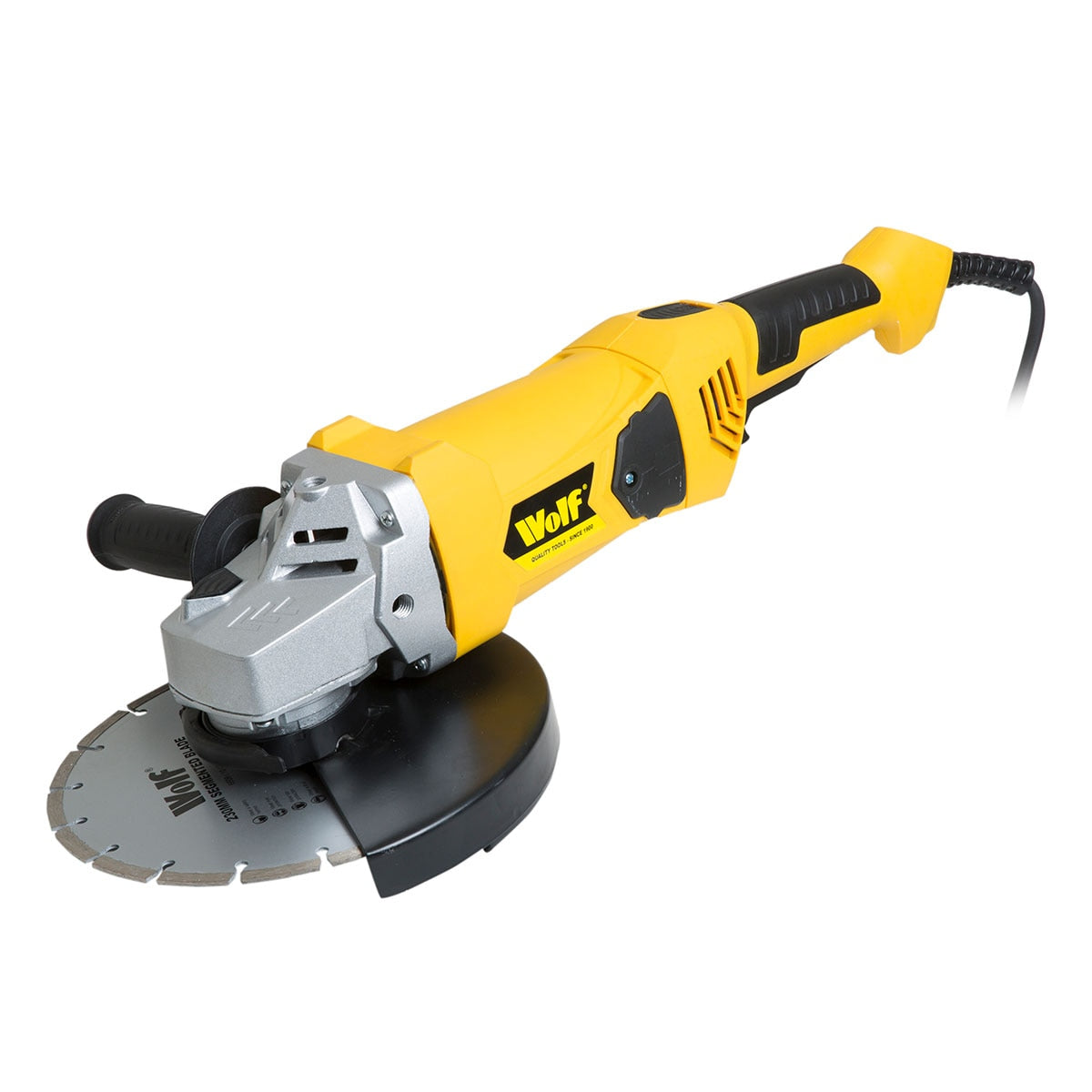 Wolf 2300w Angle Grinder With 230mm/9" Disc