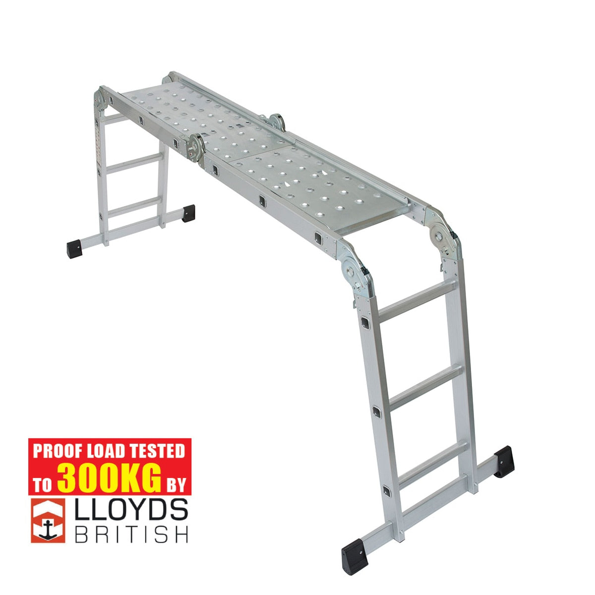 Wolf 11 in 1 Aluminium Folding Combination Ladder