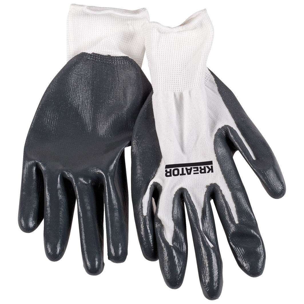 Kreator Industrial Nitrile Coating Gloves - Size 10 KRTW011XL