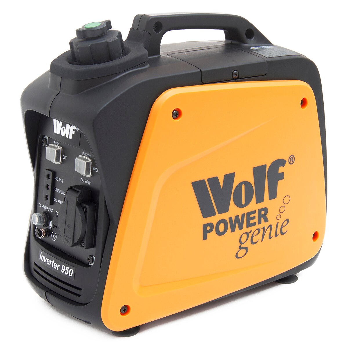 Refurbished Wolf Petrol Inverter Generator 800w 2.6HP 4 Stroke - Image 1