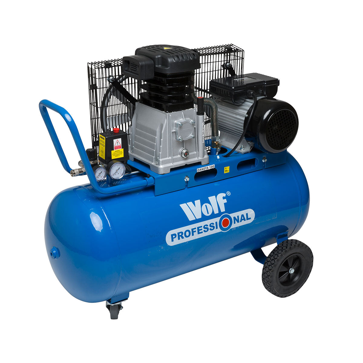 Ex Display Wolf Dakota 100 14CFM 3HP 150psi Air Compressor 100L - Image 1