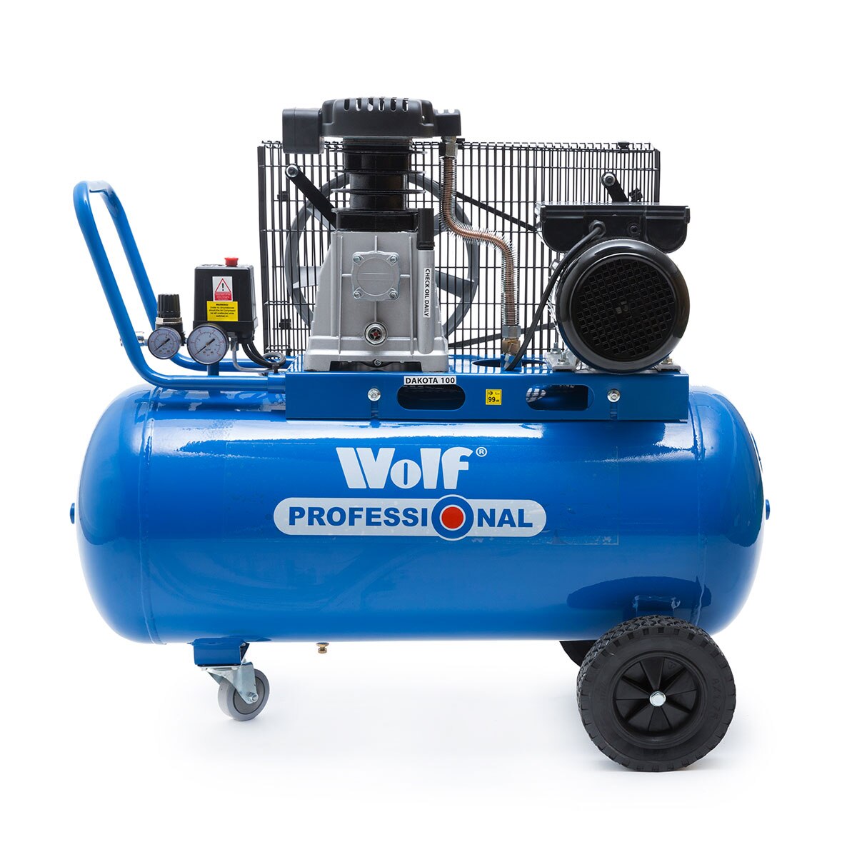 Ex Display Wolf Dakota 100 14CFM 3HP 150psi Air Compressor 100L - Image 2