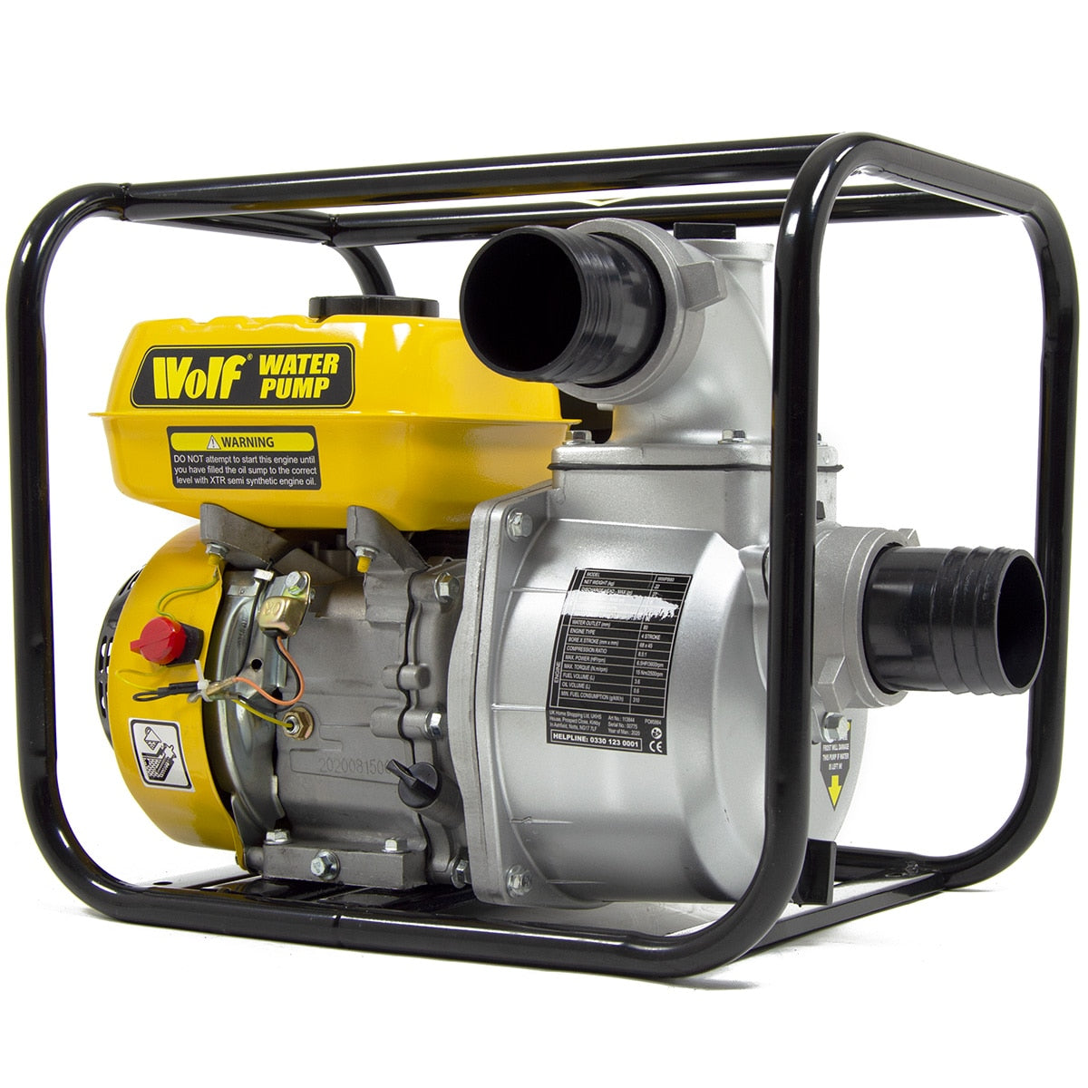 Ex Display Wolf 3" Petrol Driven Water Pump 6.5HP - Image 2