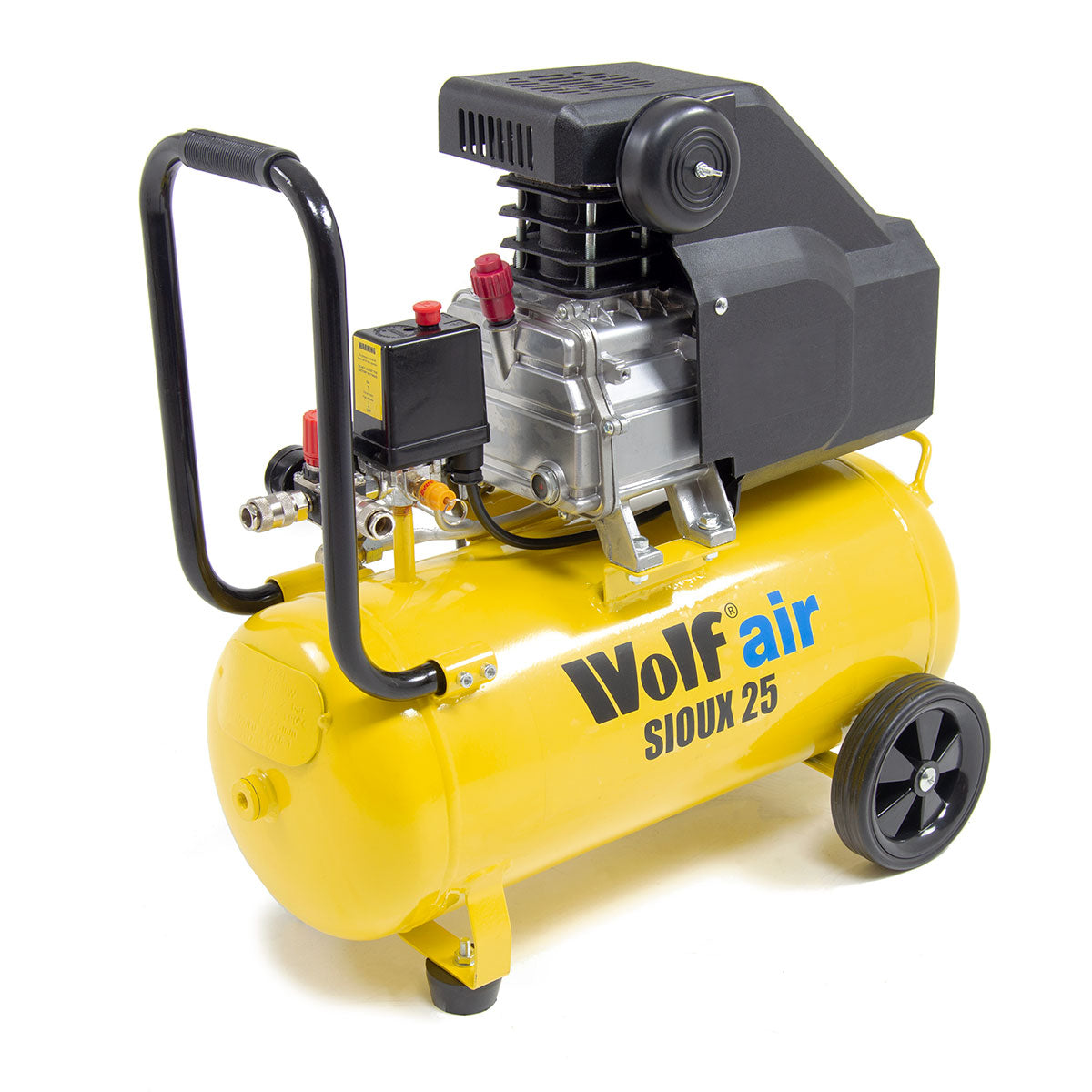 Wolf 24L Air Compressor 2.5HP, 9.6CFM Sioux 25 - Image 1