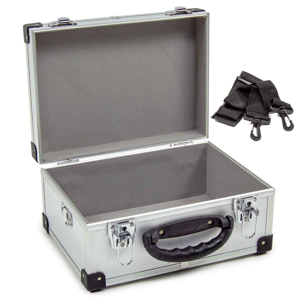 Wolf 320mm Silver Aluminium Storage Case - Image 1