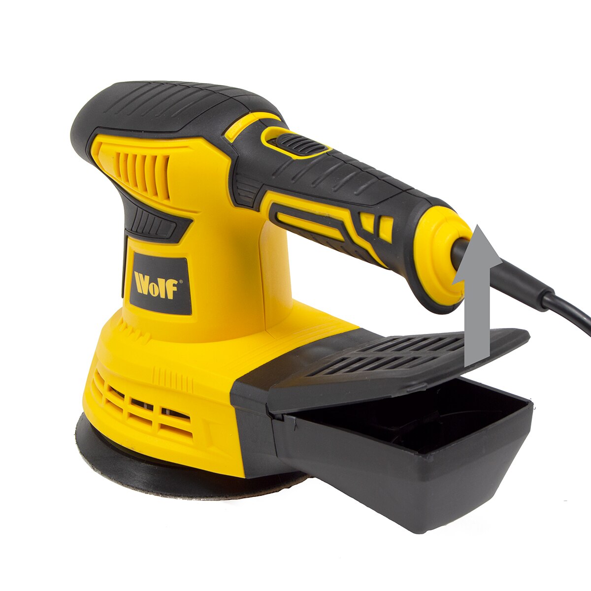 Wolf 125mm 450w Random Orbital Sander - Image 3