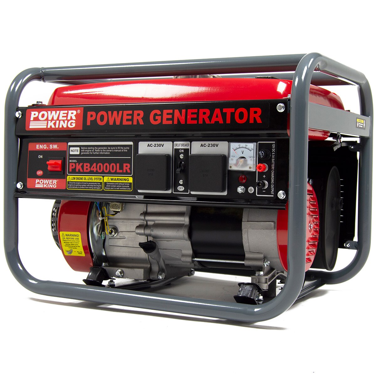 PowerKing Petrol Generator PKB4000LR 2800w 3.5KVA 7HP - Image 2