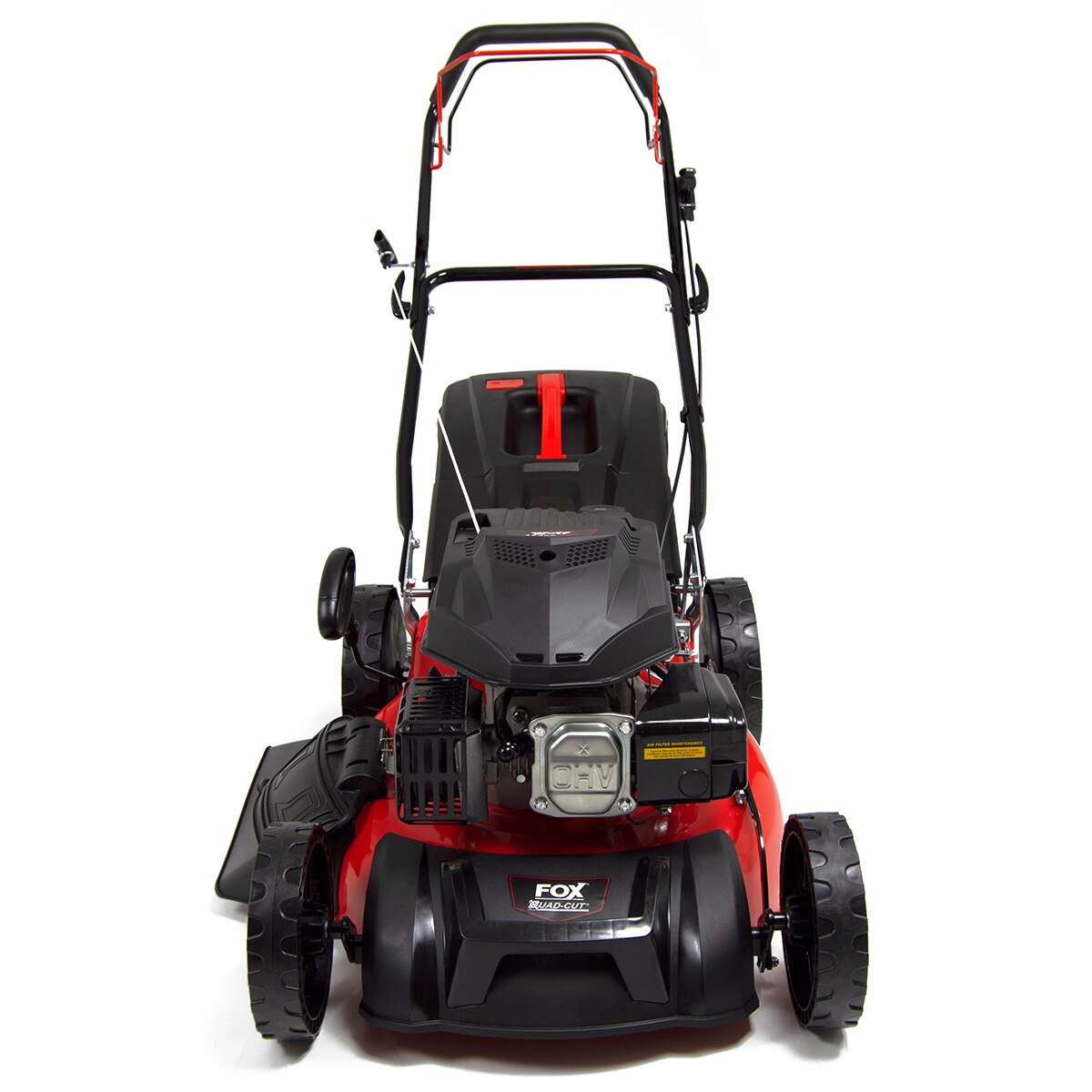 Fox Quad-Cut 460 18" Recoil Self Propelled Petrol Lawn Mower - Image 2