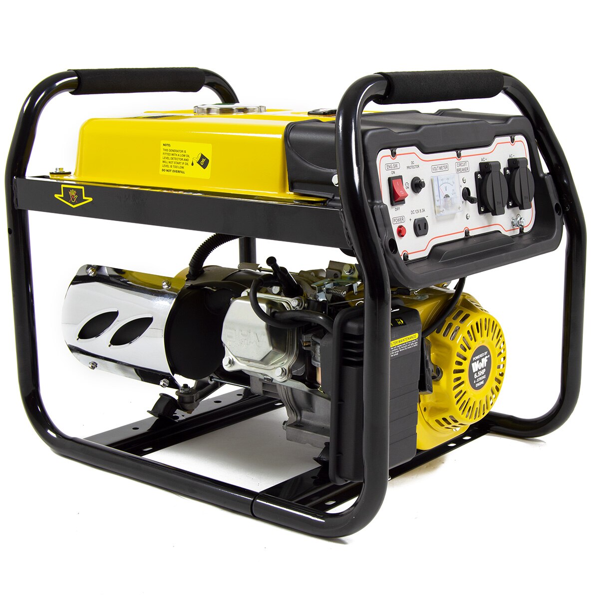 Wolf Petrol Generator WPB3010LR 2200w 2.75KVA 6.5HP - Image 4