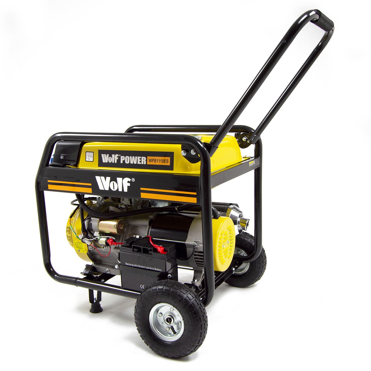 Wolf Petrol Generator WPB1110ES 8000w 10KVA 17HP Electric Start - Image 3