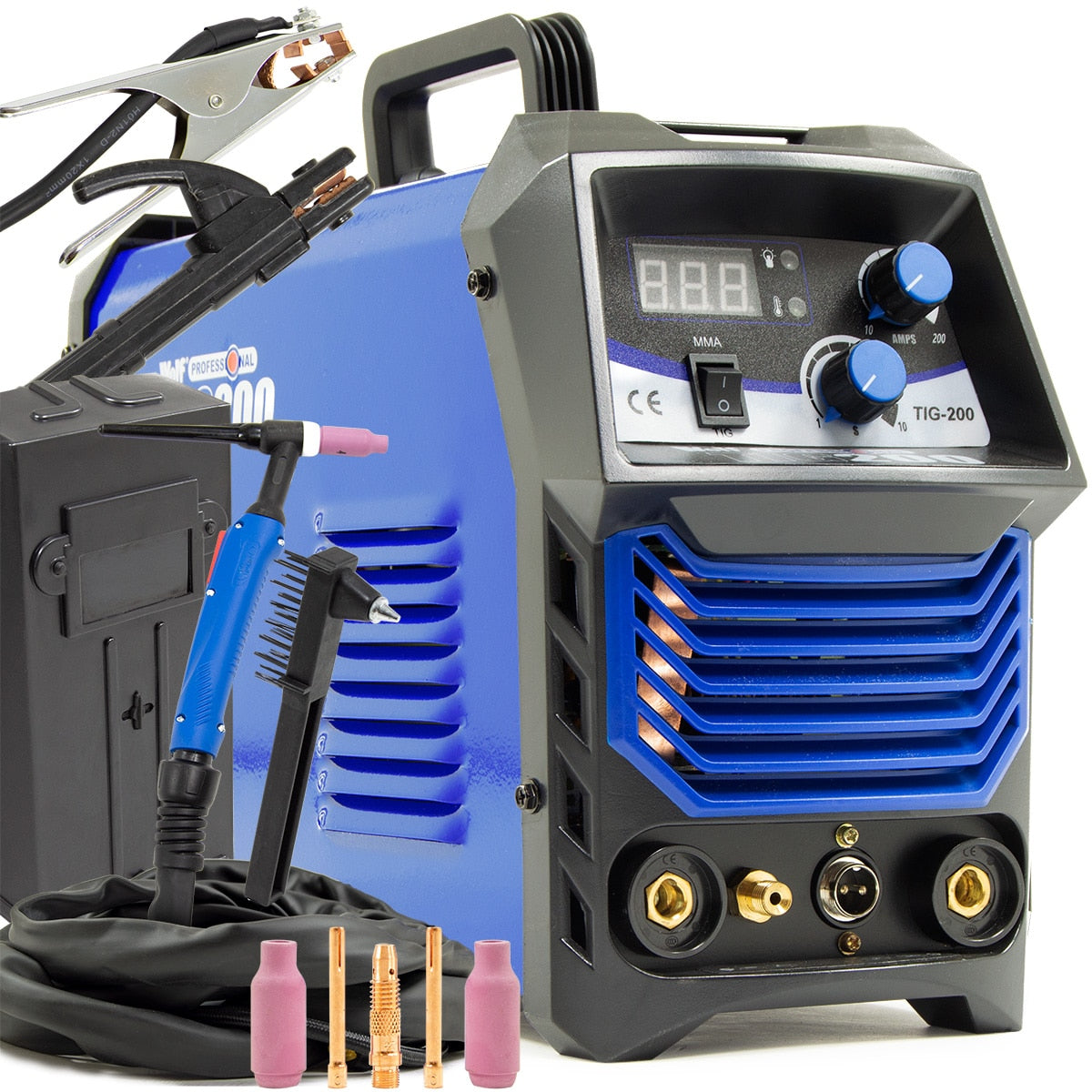 Wolf Professional TIG 200 Combined TIG DC MMA Welder - Image 1