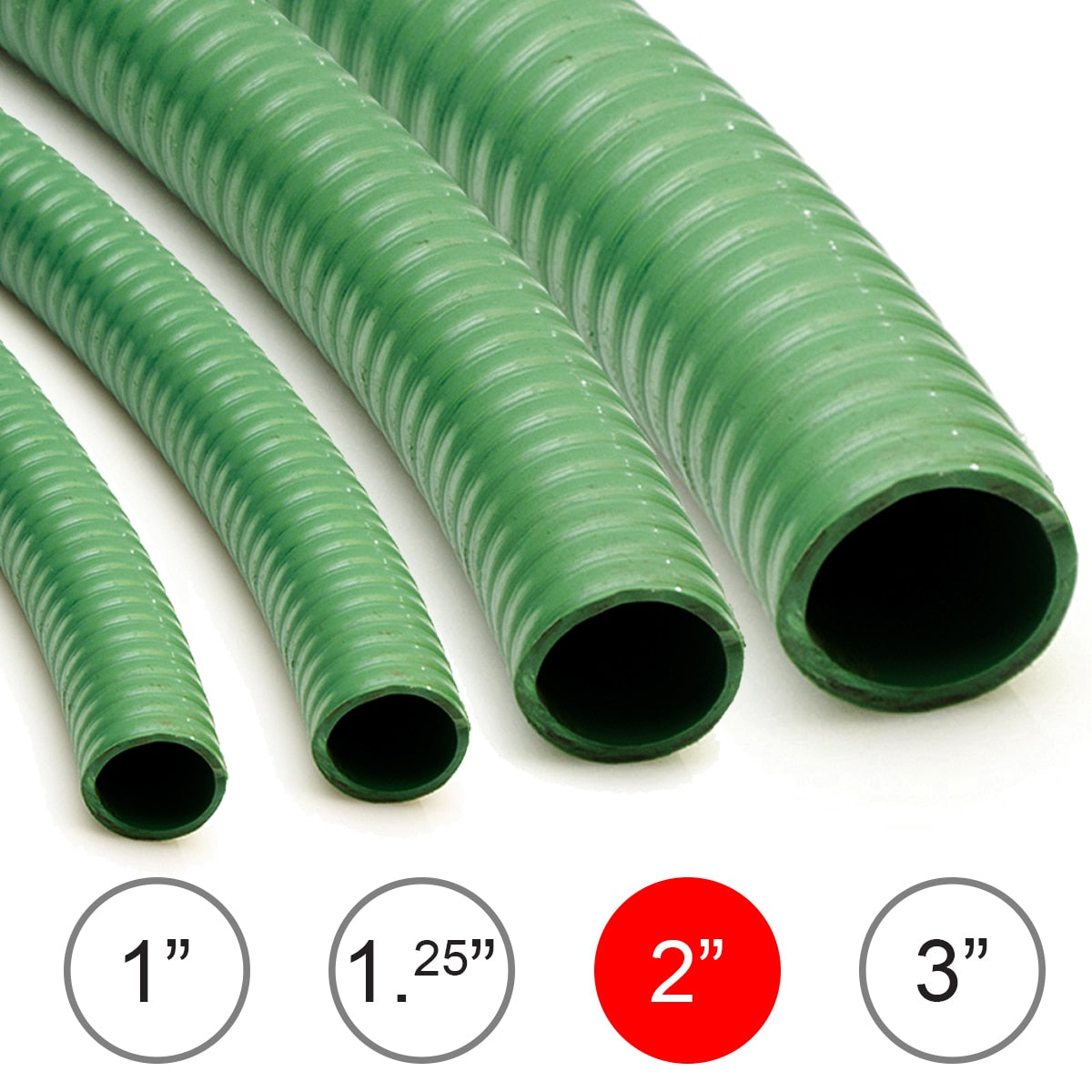 Wolf 2'' Reinforced Suction Hose - 5 Metre - Image 1