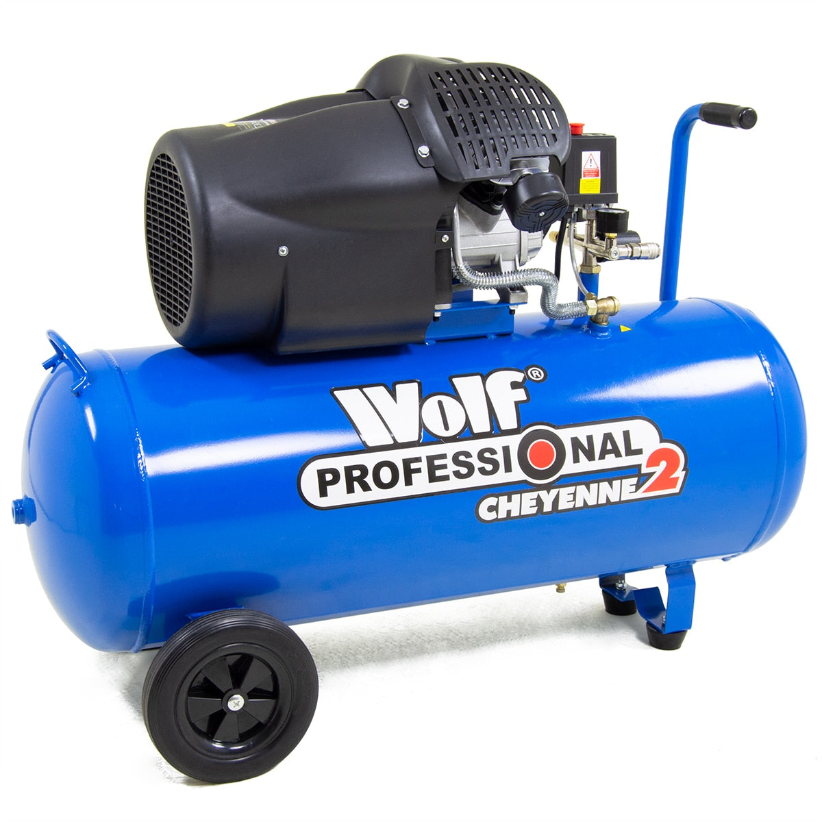 Wolf Professional Cheyenne 2 14.6CFM 3HP 150psi Air Compressor 100L - Image 1