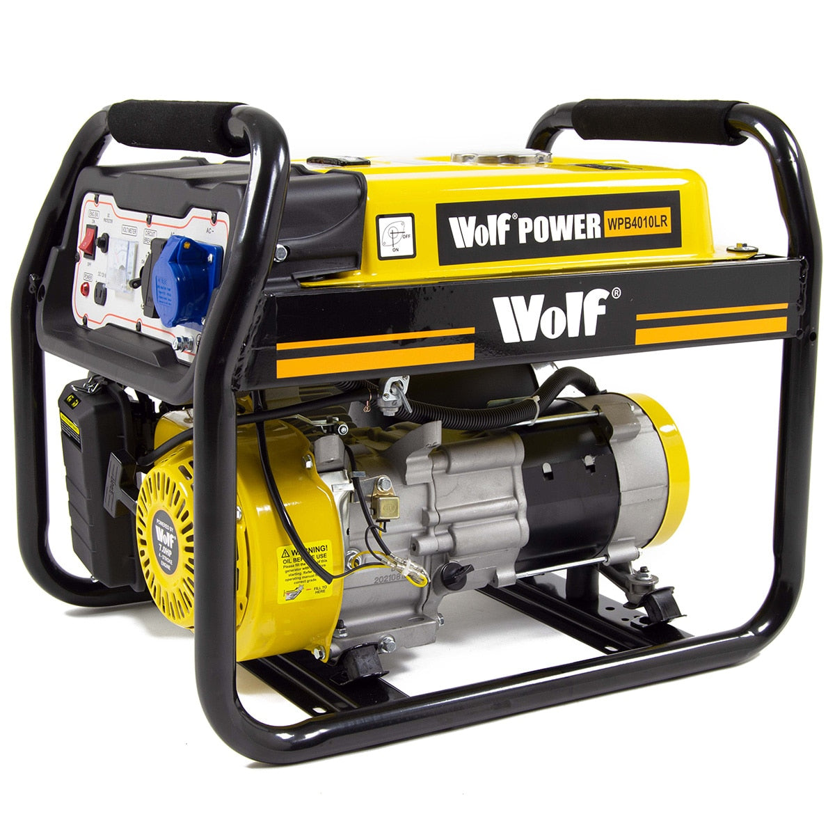 Ex Display Wolf Petrol Generator WPB4010LR 3000w 7HP 4 Stroke - Image 1