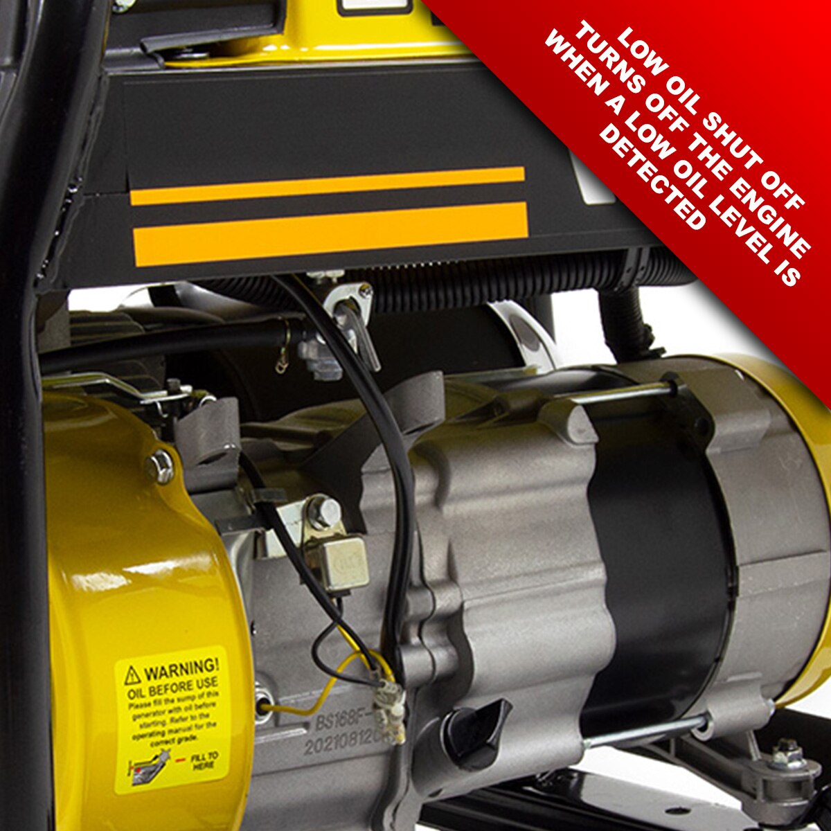 Ex Display Wolf Petrol Generator WPB4010LR 3000w 7HP 4 Stroke - Image 9