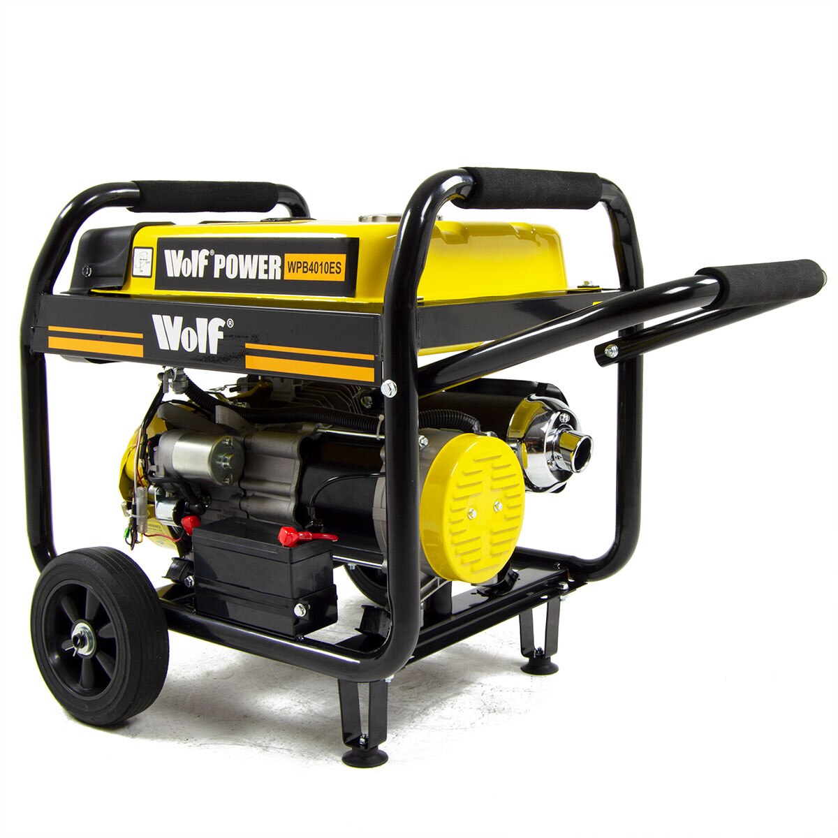 Wolf Petrol Generator WPB4010ES 3000w 3.75KVA 7HP with Wheels - Image 3