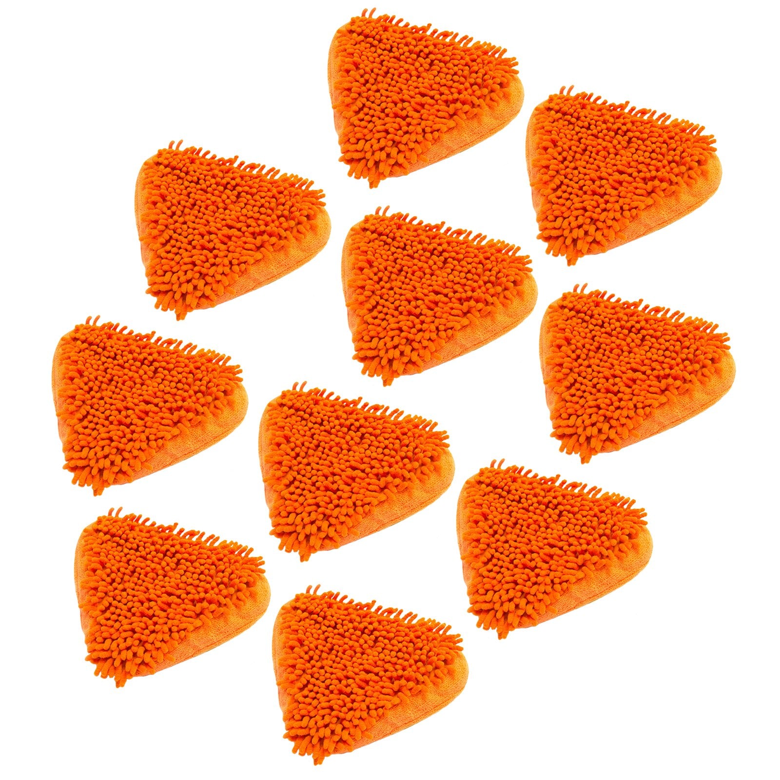 Wolf 10pk Universal Microfibre Coral Cloths for Steam Cleaner Mops - Image 1