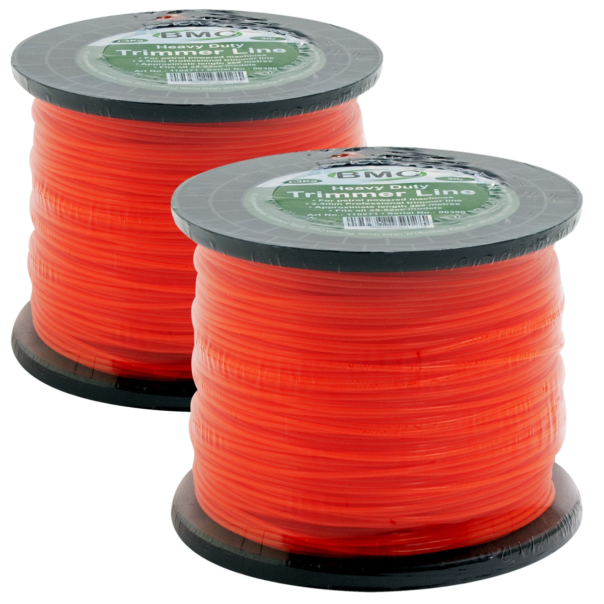 BMC 262m Trimmer Line Spool 2.4mm Diameter - Pack of 2 - Image 1