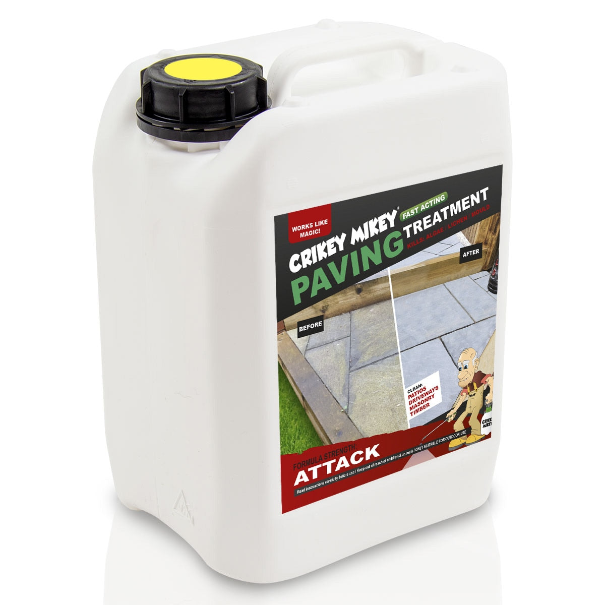 Crikey Mikey Attack Outdoor Treatment Wizard with Frost Protection 5L Top Up - Image 1