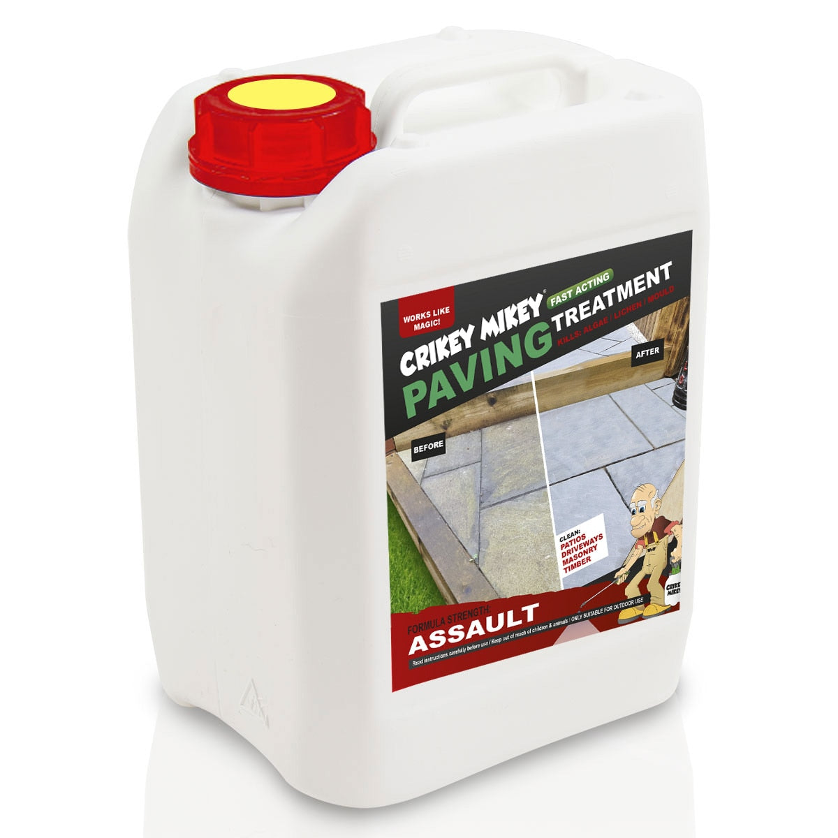 Crikey Mikey Assault Outdoor Treatment Wizard with Frost Protection 5L Top Up - Image 1