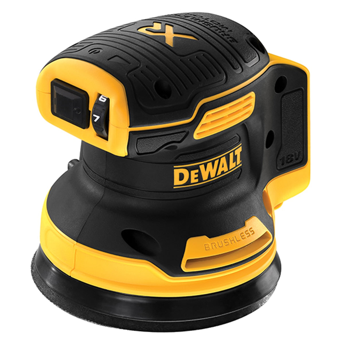 DeWALT DCW210N XR Brushless Random Orbital Sander 18V Bare Unit - DEWDCW210N - Image 1