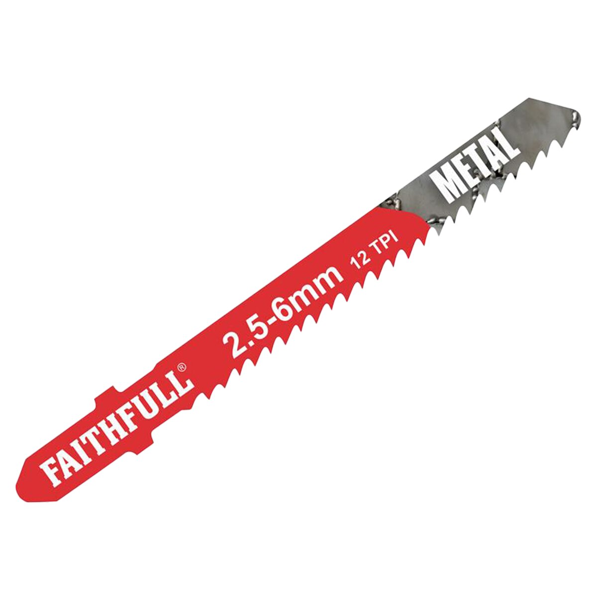 Faithfull Metal Cutting Jigsaw Blades Pack of 5 T118B - FAIJBT118B - Image 1