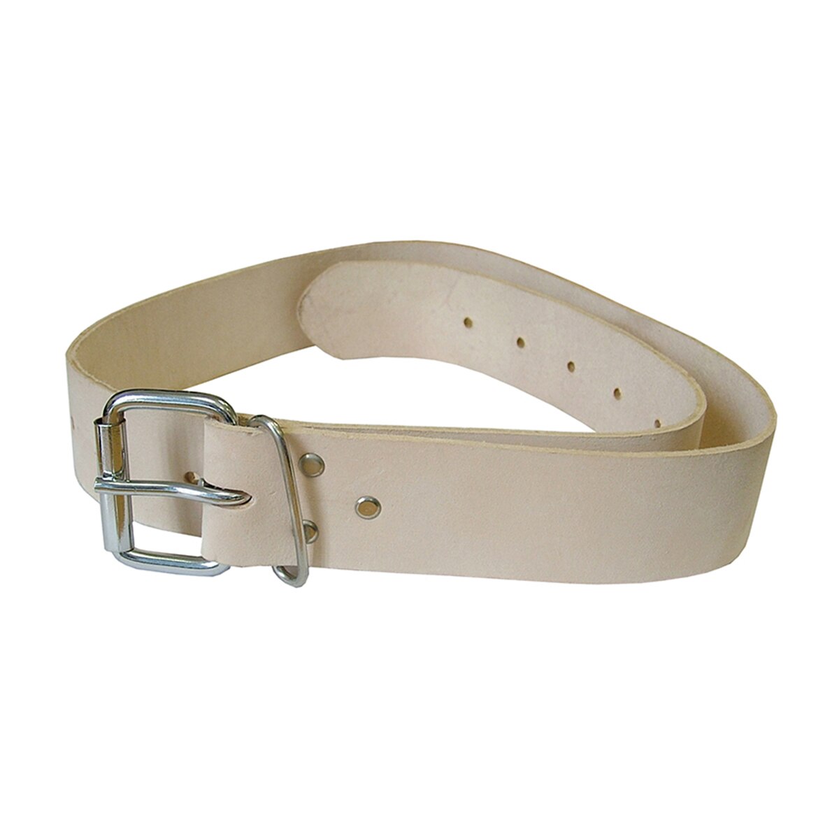 Faithfull Heavy-Duty Leather Belt 45mm Wide - FAILB134 - Image 1