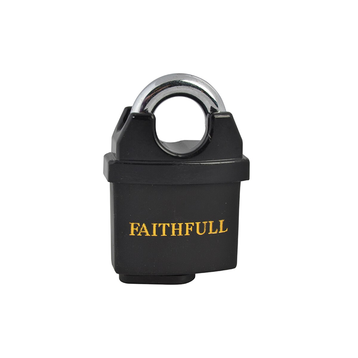 Faithfull PVC Coated Brass Padlock 50mm - FAIPLB50WP - Image 2