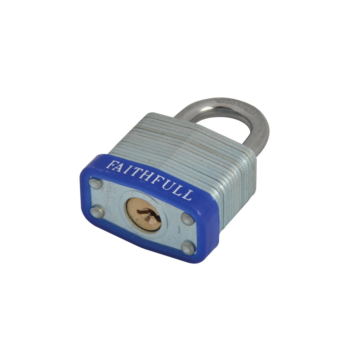 Faithfull Laminated Steel Padlock 30mm 3 Keys - FAIPLLAM30 - Image 2