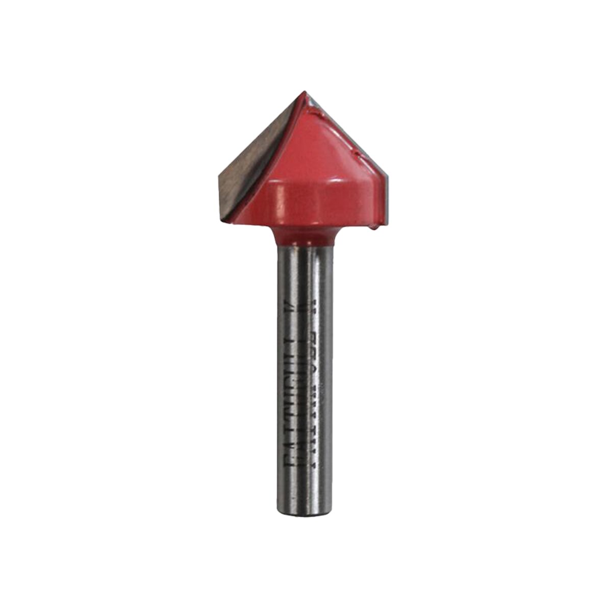 Faithfull Router Bit TCT V-Groove 13.0mm x 19.1mm 1/4in Shank - FAIRB51 - Image 1