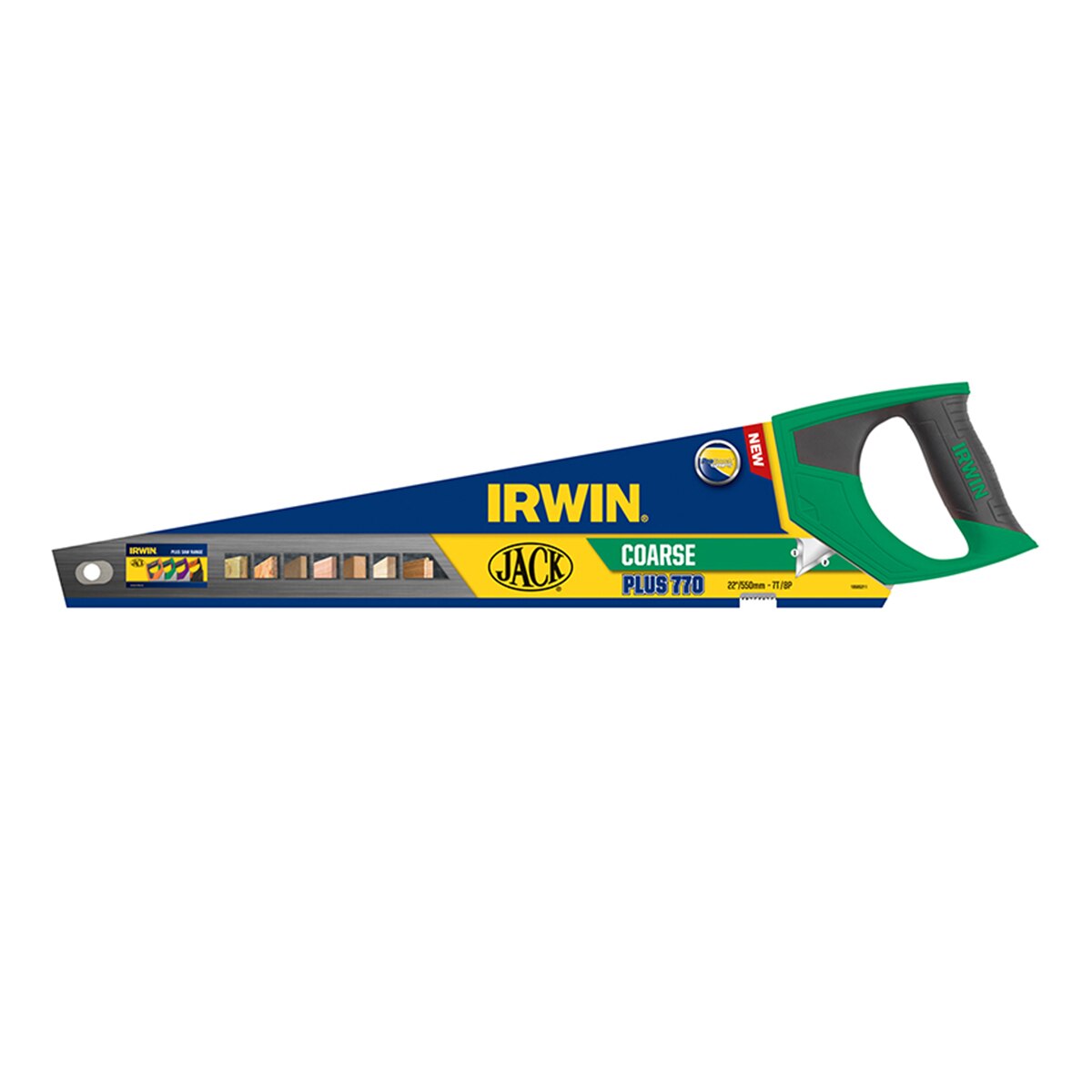 IRWIN 770UHP Coarse Hardpoint Handsaw Soft Grip 550mm (22in) 7 TPI - JAK770UHP550 - Image 3