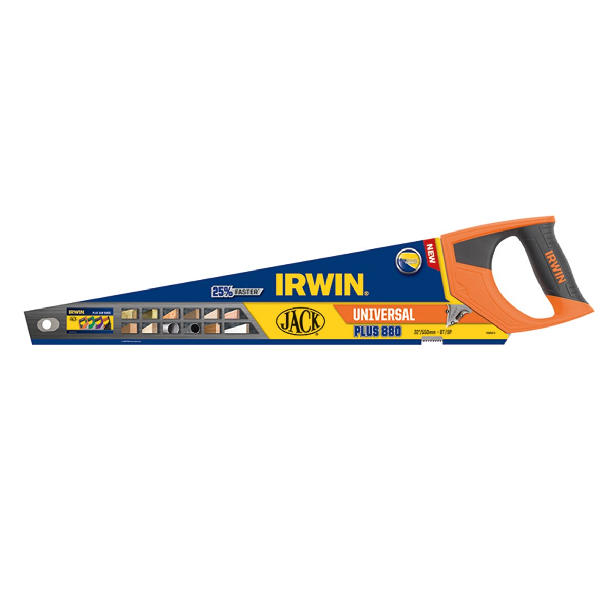 IRWIN 880 UN Universal Panel Saw 550mm (22in) 8 TPI - JAK880UN22 - Image 2