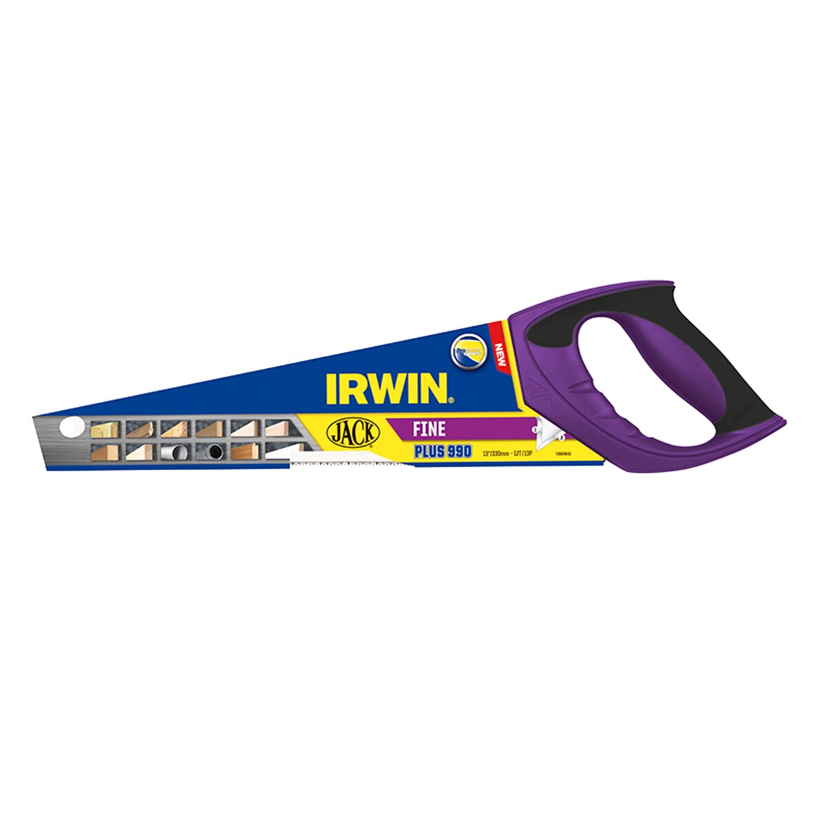 IRWIN 990UHP Fine Junior / Toolbox Handsaw Soft-Grip 335mm (13in) 12 TPI - JAK990UHPTB - Image 2