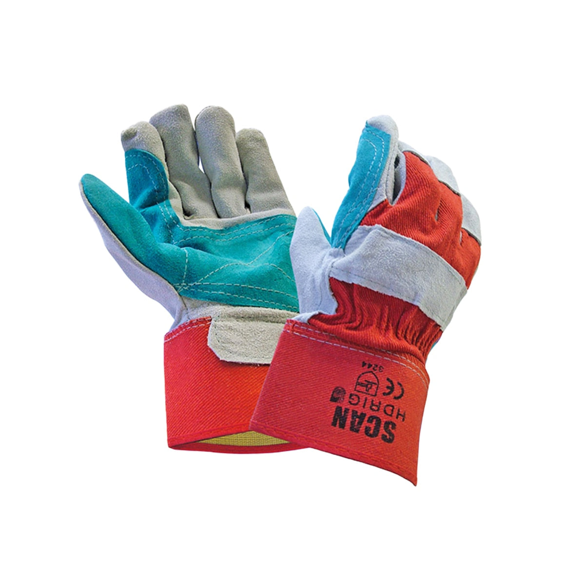 Scan Heavy-Duty Rigger Gloves - Large - SCAGLOHDRIG - Image 1