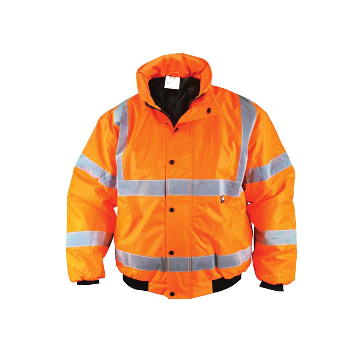 Scan Hi-Vis Orange Bomber Jacket - L (44in) - SCAWWHVBJLO - Image 1