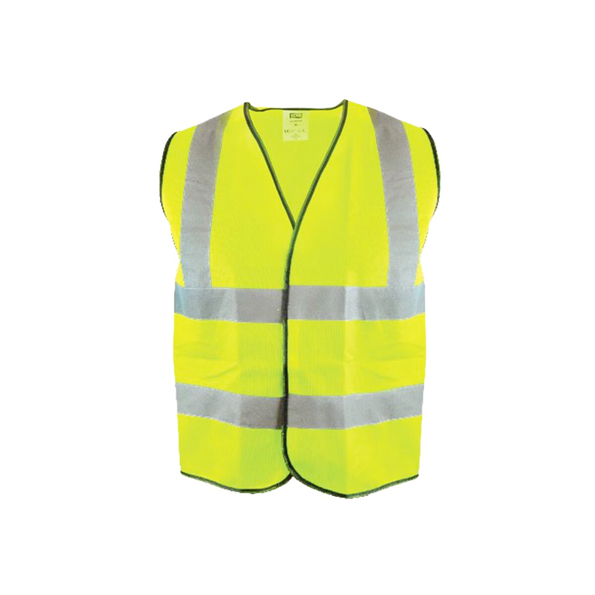 Scan Hi-Vis Yellow Waistcoat - L (44in) - SCAWWHVWL - Image 1