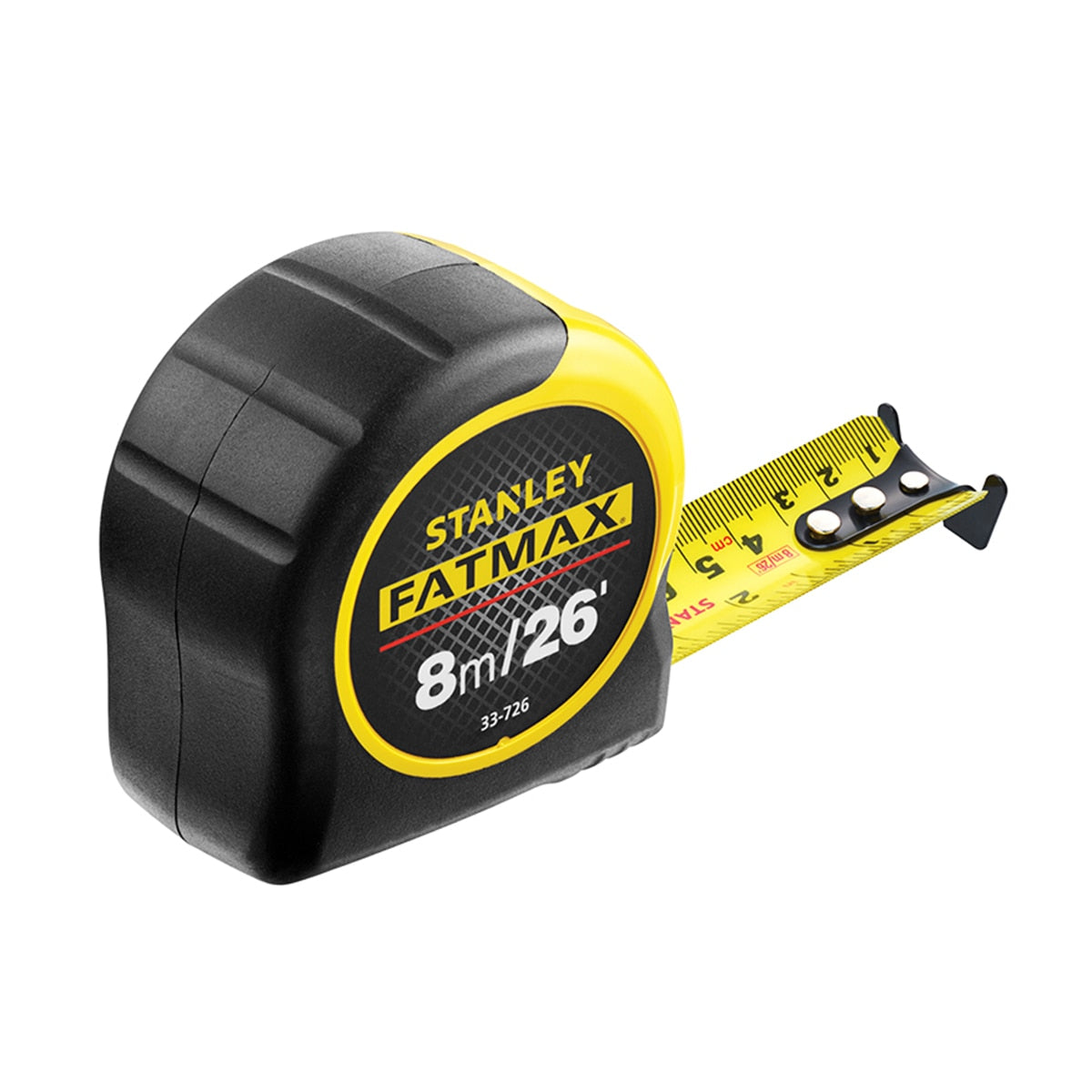 Stanley FatMax BladeArmor Measuring Tape 8m/26ft (Width 32mm) - STA033726 - Image 1