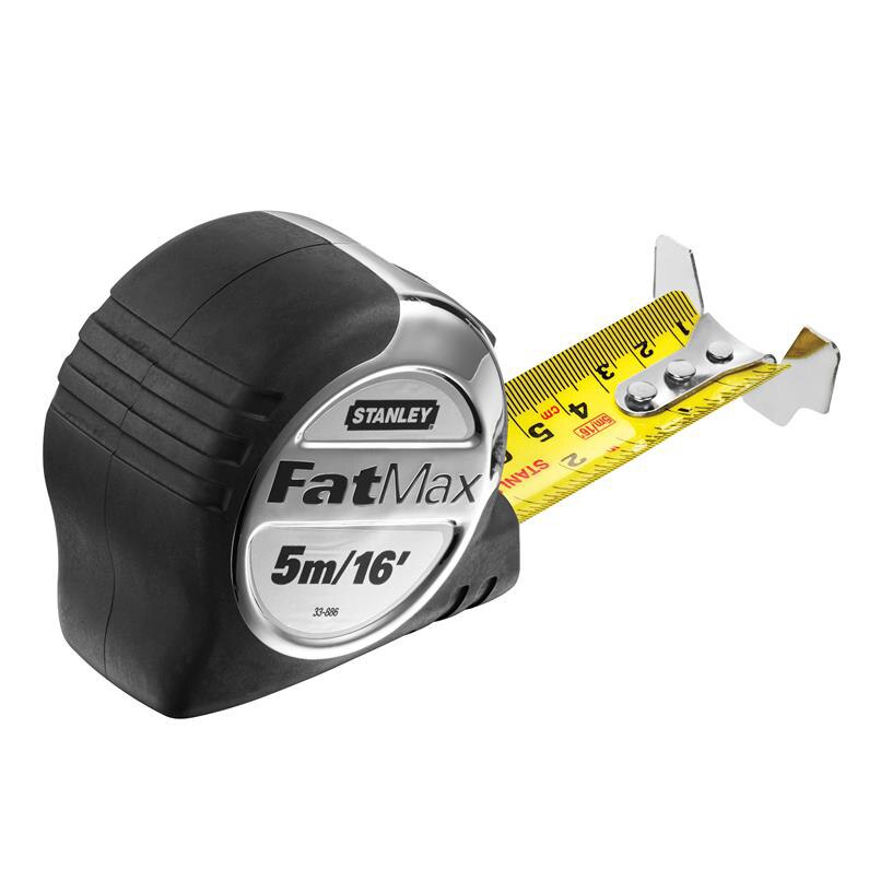 Stanley FatMax Pro Pocket Measuring Tape 5m/16ft (Width 32mm) - STA533886 - Image 1