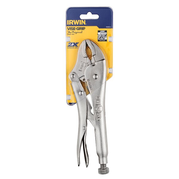 IRWIN 10WRC Curved Jaw Locking Pliers with Wire Cutter 254mm (10in) - VIS10WRC - Image 2