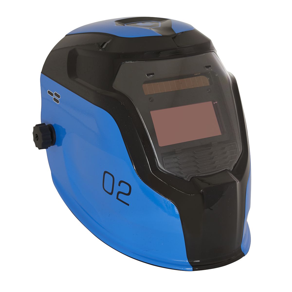 Sealey Auto Darkening Welding Helmet Shade 9-13 Blue - Image 2