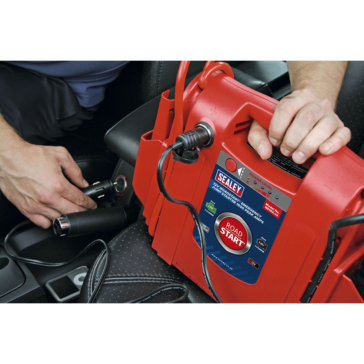 Sealey RoadStart Emergency Jump Starter 12V 1600 Peak Amps - Image 6