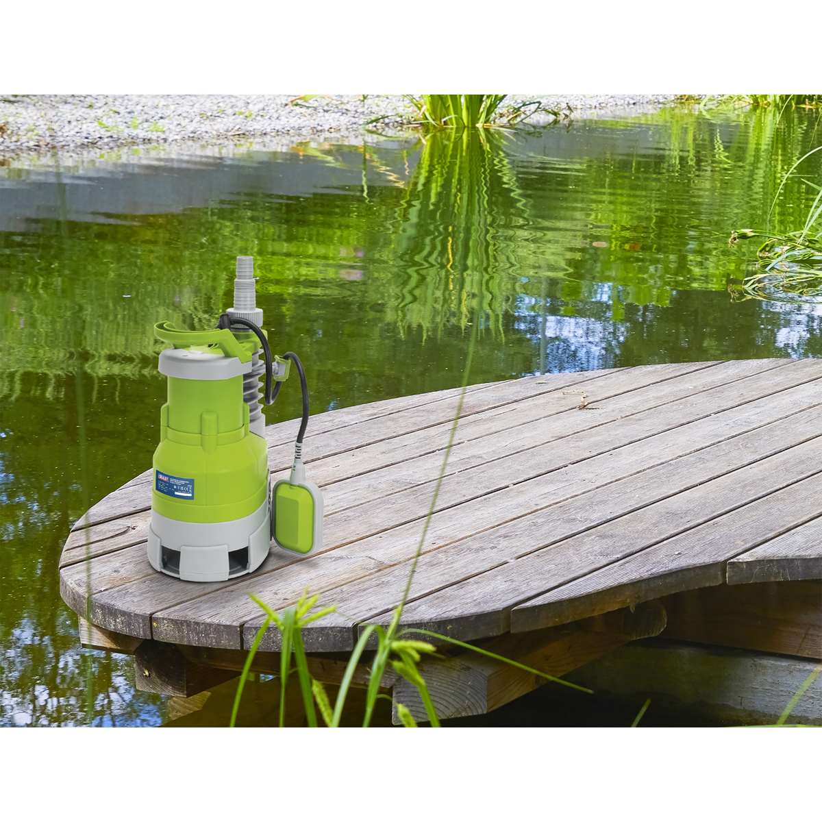 Sealey Submersible Dirty Water Pump Automatic 225L/min 230V - Image 2