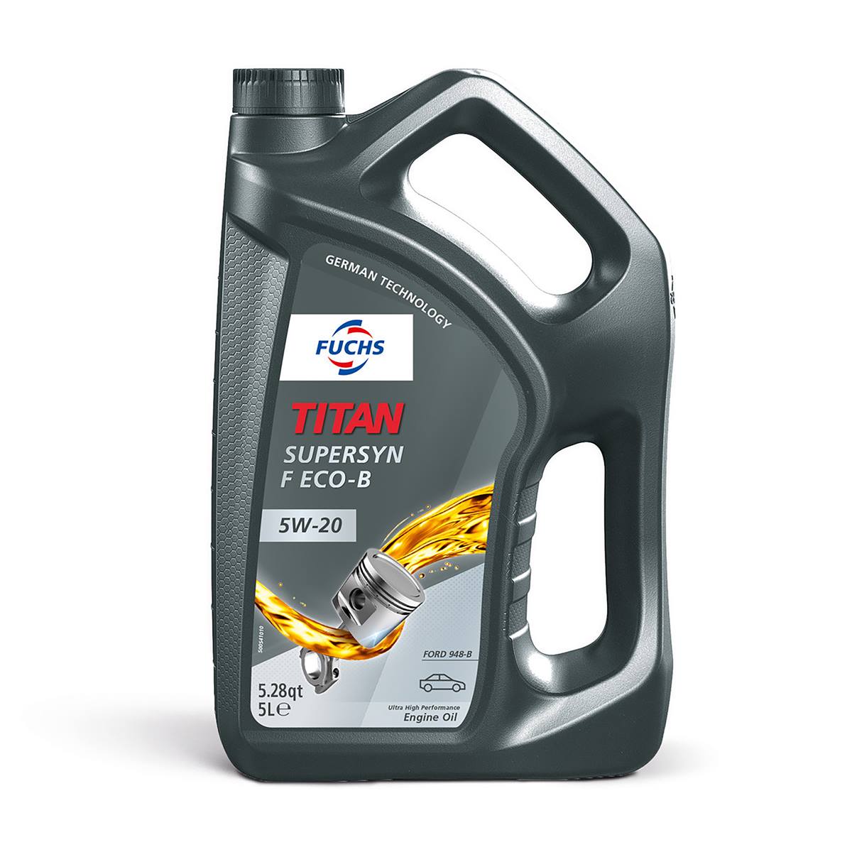 Fuchs Titan Supersyn F Eco-B 5W-20 Engine Oil 5 Litre - Image 1