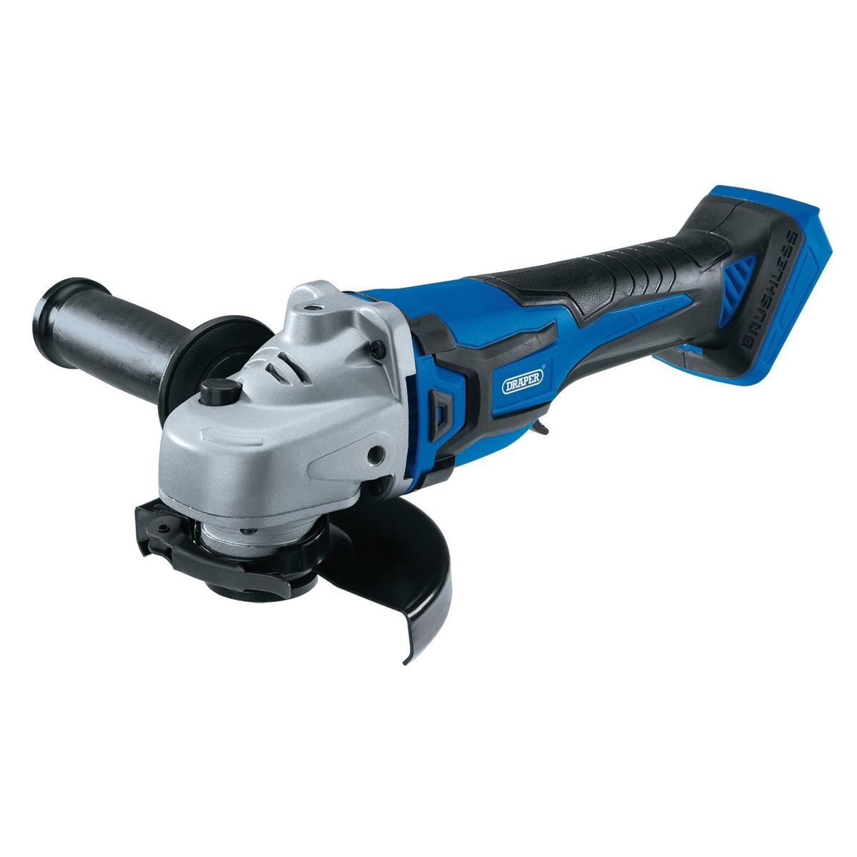 Draper D20 20V Brushless Angle Grinder, 115mm - Bare Unit - Image 1