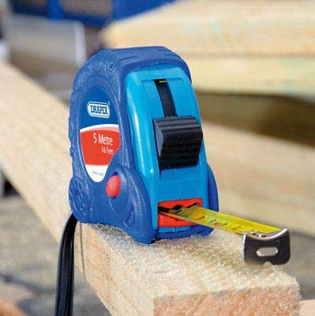 Draper Measuring Tape, 5m/16ft x 19mm - Image 2