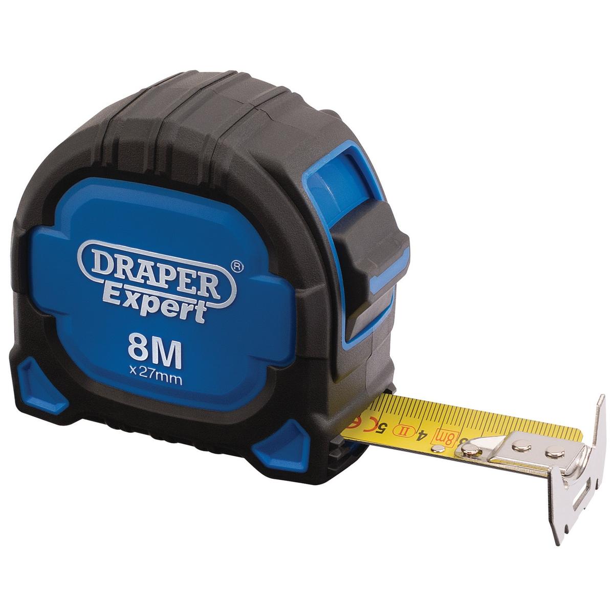 Draper Measuring Tape, 8m/26ft x 27mm - Image 1