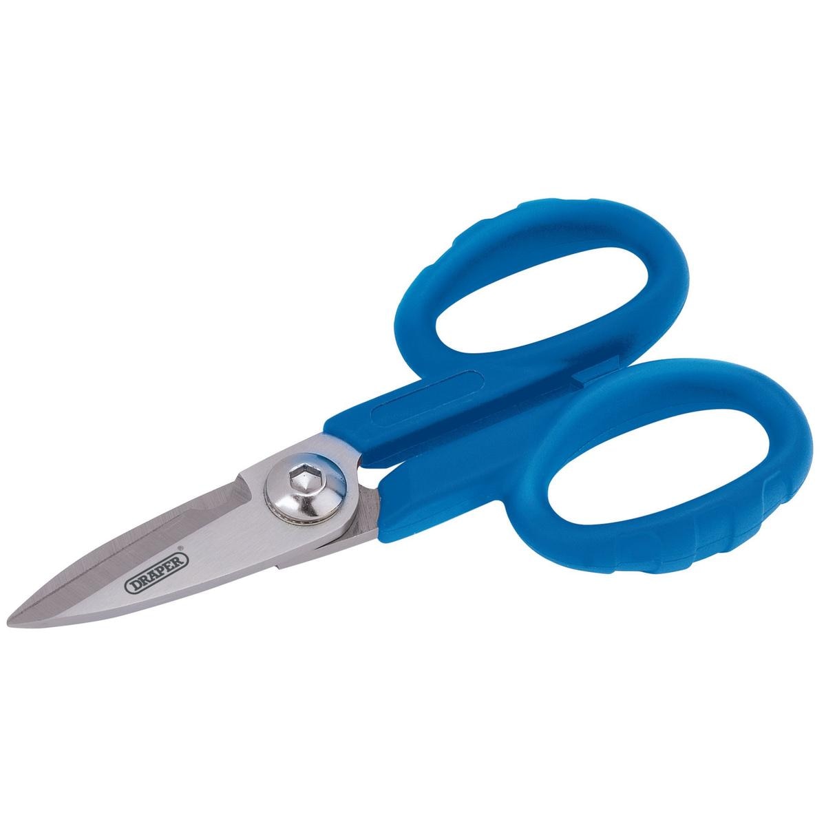 Draper Electricians Scissors, 140mm - Image 1