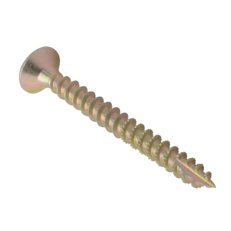 Forgefix Spectre PZ Compatible Wood Screw CSK ZYP 4.0 x 40mm Box 200 - FORSPE440Y - Image 2