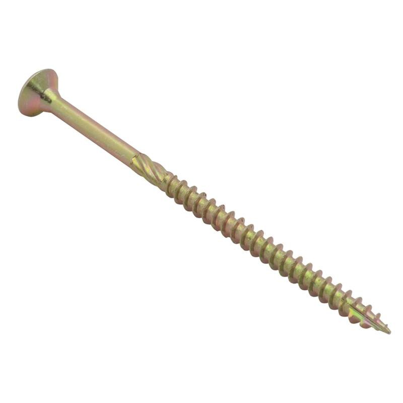 Forgefix Spectre PZ Compatible Wood Screw CSK ZYP 4.0 x 70mm Box 200 - FORSPE470Y - Image 2